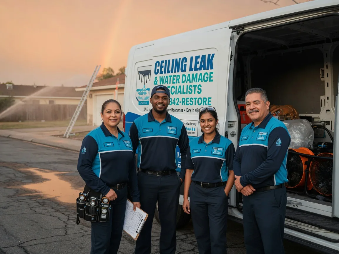 Ceiling Leak Cleanup company in Manchester, OK